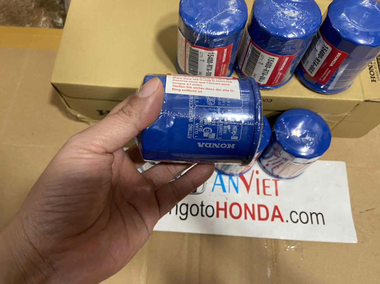 Lọc nhớt động cơ xe Honda CRV